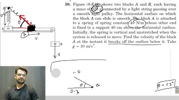 HC Verma chapter 8 work power energy exercise question 50 solution