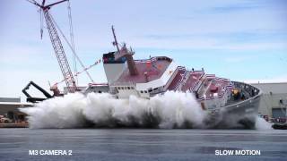 NOAA Reuben Lasker FSV (Christening & Launch)