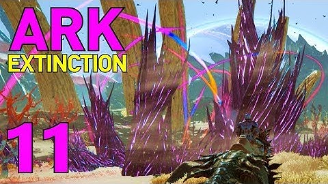 [11] Element Vein Protection Event! (ARK Extinction DLC Gameplay)