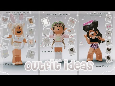100 - 400 Robux Roblox Outfit Ideas Tiktok Compilations 