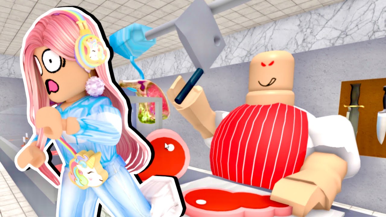 ÉCHAPPER AU PIRE BOUCHER HORRIBLE DE ROBLOX! (ESCAPE THE BUTCHER SHOP OBBY)