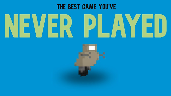 The Robot Wants Series: The Best Games You've Never Played.