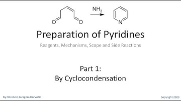 Preparation of Pyridines, Part 1: By Cyclocondensation