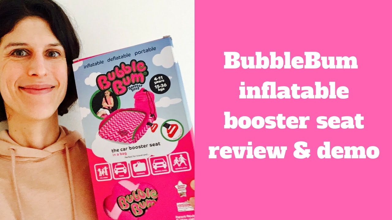 BubbleBum Inflatable Car Booster Seat Review & Demo - YouTube BubbleBum Inflatable Car Booster Seat Review & Demo - YouTube