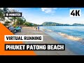 PHUKET PATONG BEACH HEAD MOUNT RUN | 15Mins | GoPro 7 Black | 4K