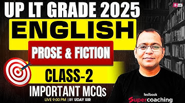 UP LT Grade 2025 | UP LT Grade English Class 2025 | Drama Section MCQs | Uday Sir