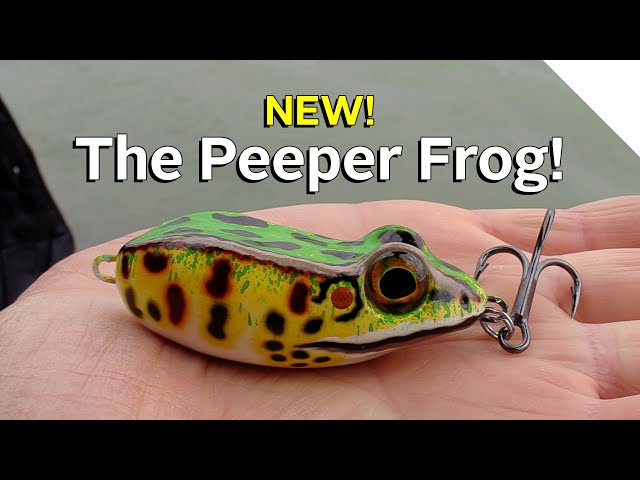 WORLD'S FIRST Glow in the Dark FROG LURE (WILL IT WORK?) 