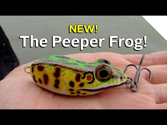 New! The Peeper Frog top water lure! Coming soon! 