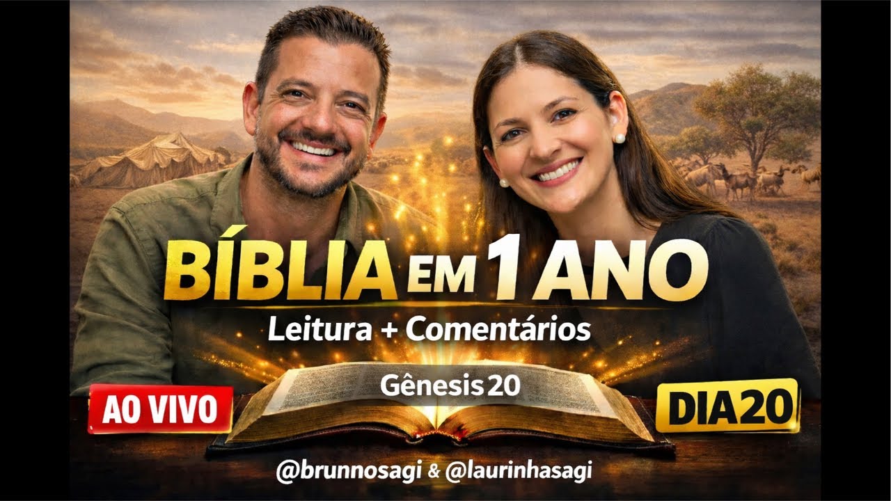 Leitura da Bíblia em 1 ano - Gênesis 20 - Abraão em Gerara - YouTube