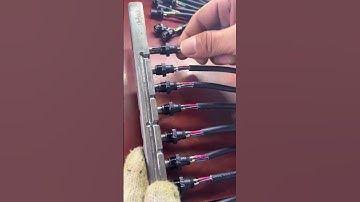 Waterproof connector made by vertical injection molding machine 25T