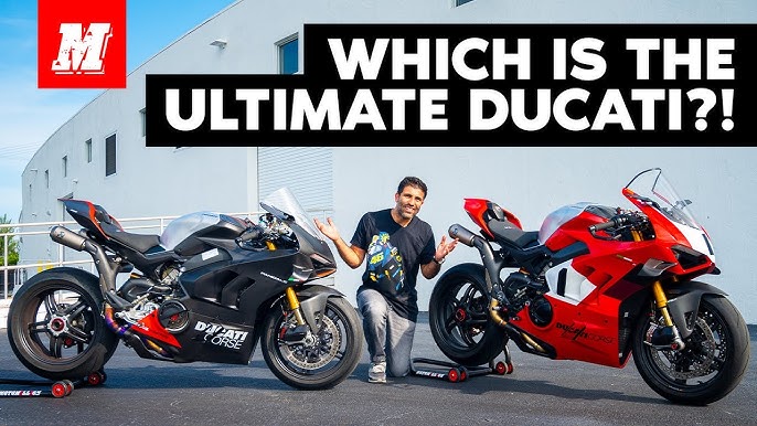 Ducati's latest street-legal superbike makes more than 240 horsepower