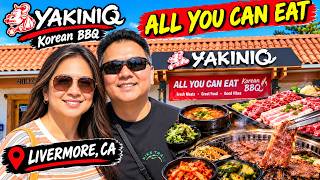 YAKINIQ Korean BBQ Livermore CA 🔥 ALL YOU CAN EAT Korean BBQ!