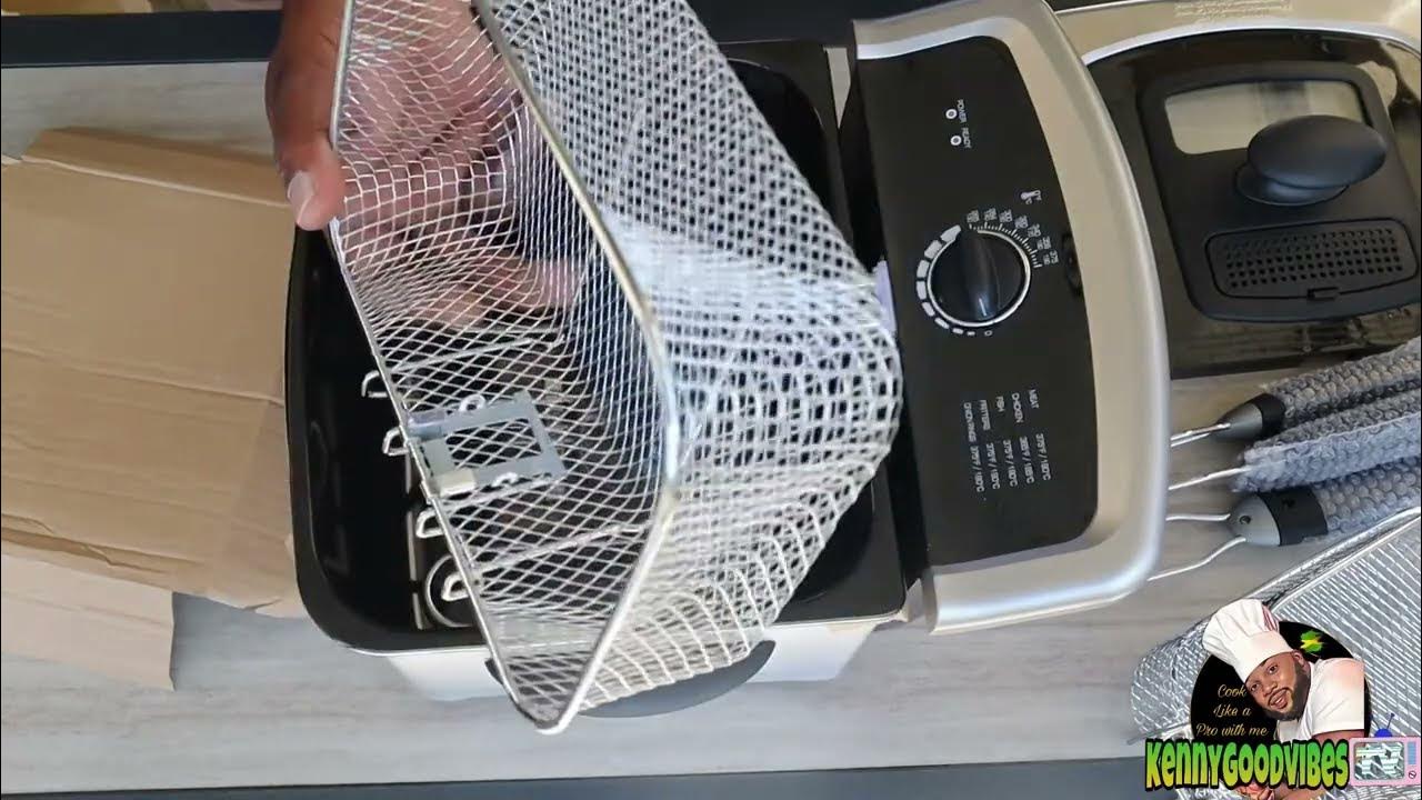 The best deep fryer for your kitchen. Farberware 4 liter deep fryer . A