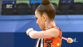 NIKOLOVA Stiliana (BUL) - RGI CLUBS FINAL  🥇💙  World Cup AGF Trophy 2023 BAKU - 34,150