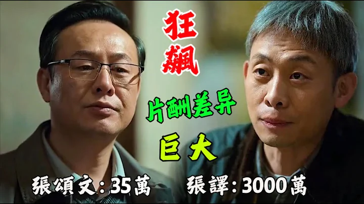 《狂飆》演員片酬相差甚遠，張頌文35萬，張譯3000萬！影片為什麽這麽火？3個原因告訴你答案 - 天天要聞