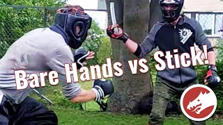 STICK vs EMPTY HANDS! [Sparring]