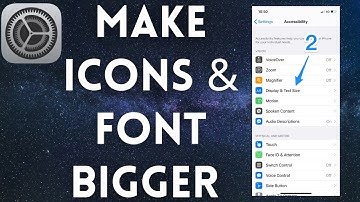 How To Make Icons & Font Bigger On iPhone 12 (2021)
