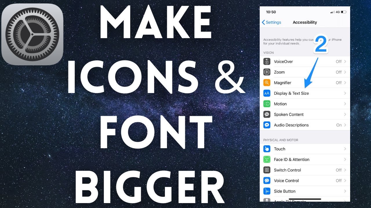How To Make Icons Font Bigger On IPhone 12 2021 YouTube How To Make Icons Font Bigger On IPhone 12 2021 YouTube