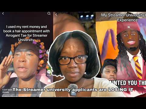  Streamer University applicants are LOSING IT!