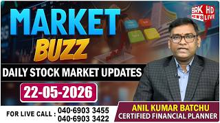 🔴LIVE: MARKET BUZZ | Daily Stock Market Updates || BRK News