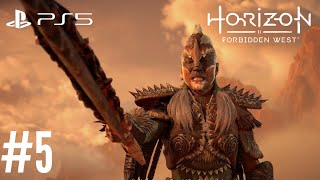 HORIZON FORBIDDEN WEST PS5 - TESTANDO O PLANADOR AO VIVO