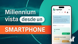 Millennium vista desde un Smartphone - Software Multinivel