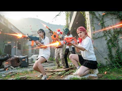 3T Nerf War : Legendary Gunman SEAL X Stops The Phantom Syndicate Crime With New Nerf Guns