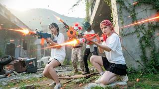 3T Nerf War : Legendary Gunman SEAL X Stops The Phantom Syndicate Crime With New Nerf Guns