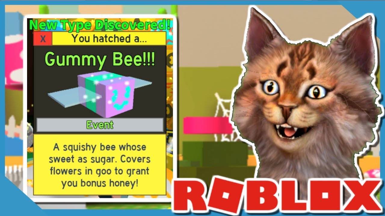 Unlocking The Gummy Bee In Roblox Bee Swarm Simulator New Code Youtube - roblox bee swarm simulator codes gummy bee