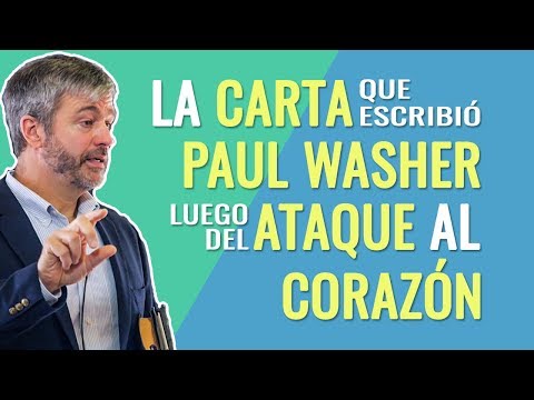 LA CARTA ESCRITA POR PAUL WASHER LUEGO DEL ATAQUE AL CORAZÓN