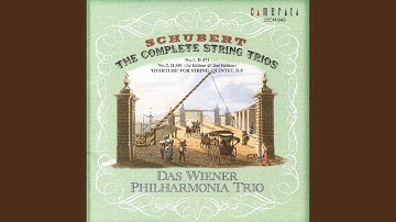 String Trio No. 1 in B-Flat Major, D. 471: I. Allegro