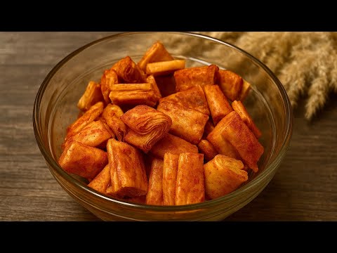 مقرمشات الجلاش المملحة اللذيذة بمكونات بسيطة والطعم خطير