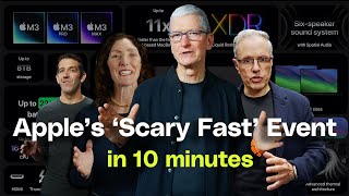 Apples Scary Fast event in 10 minutes