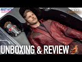 Hot Toys Star-Lord Avengers Infinity War Unboxing & Review