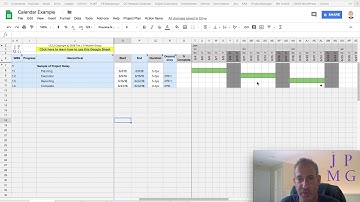 15 Scheduling a Project Delay (JPMG Project Plan Template for Google Sheets)