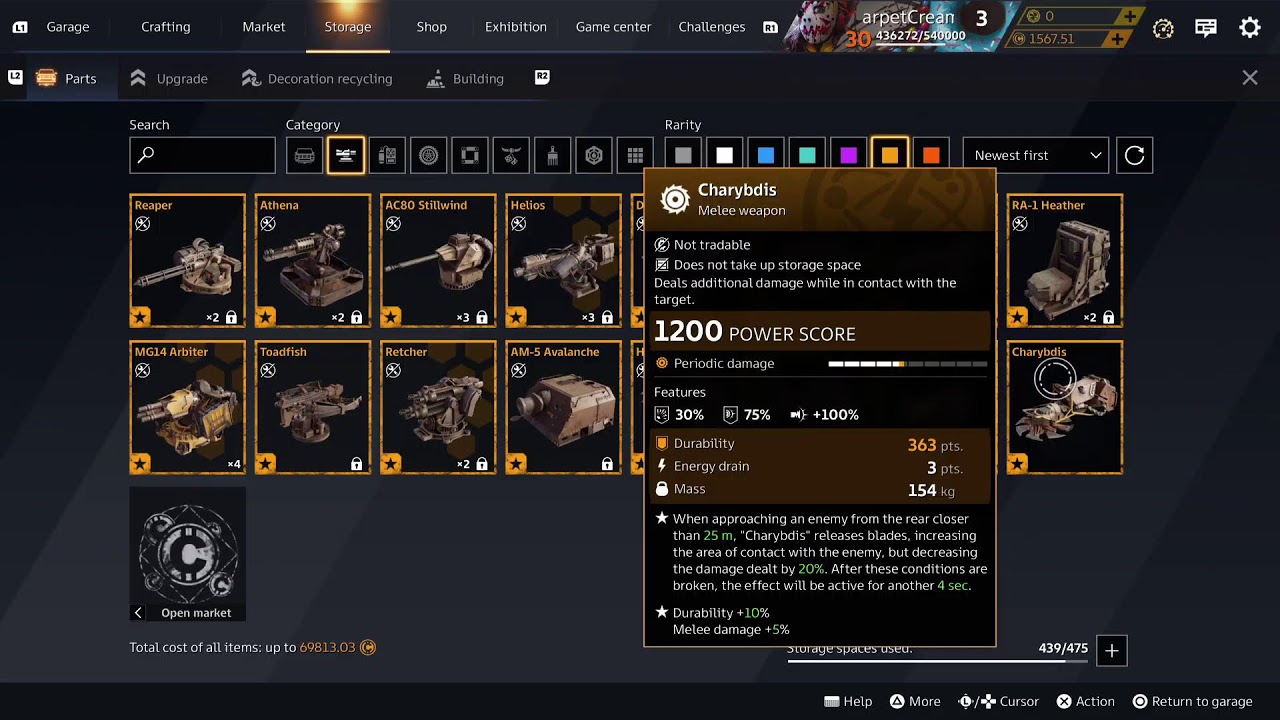 Crossout Testing new Patch