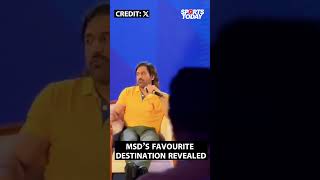What Is Ms Dhonis Favourite Travel Destination? Thala Responds Sports Today