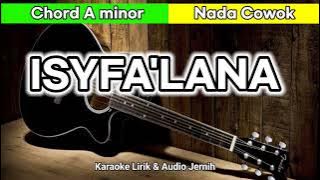 Isyfa'lana Versi Nissa Sabyan Karaoke Akustik Nada Cowok