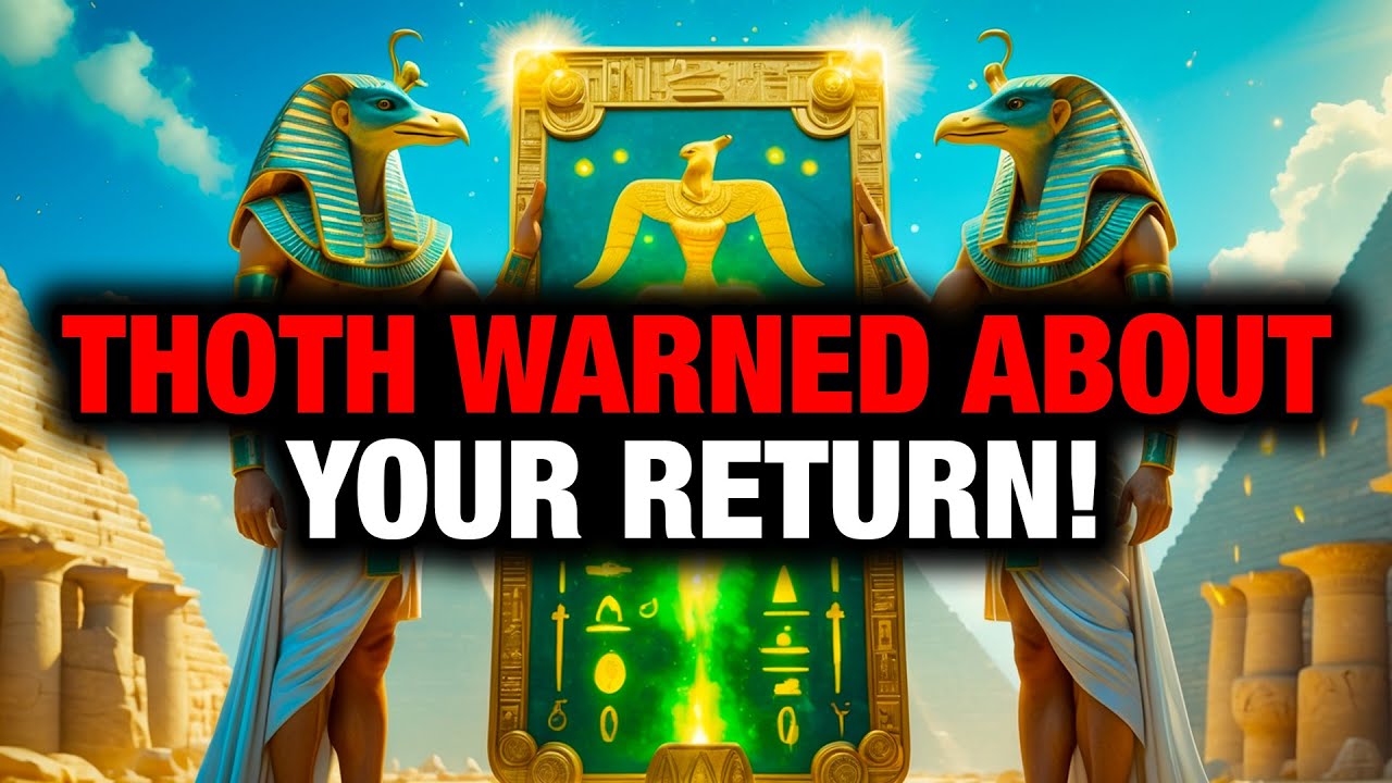 CHOSEN ONE, THOTH WROTE ABOUT A BEING LIKE YOU AT THE END OF TIME ⌛👁️