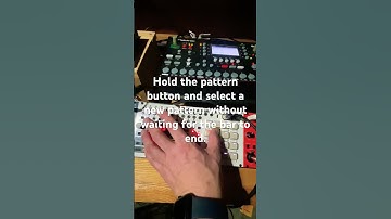 Behringer RS-9 trick for changing patterns.