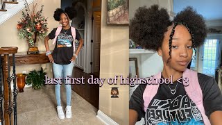 GRWM: first day of school * senior year 🎓*