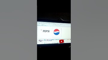 Pepsi logo design in coraldraw graphic design  #foryourpage