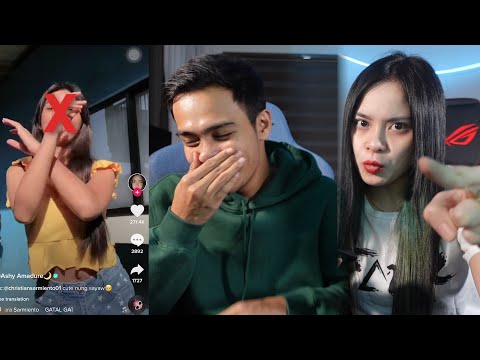 React Random Tiktok Di FYP Alieff !!! Kaki Perempuan Betul...