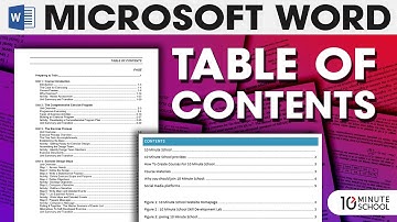 MS Word Table of Contents | Microsoft Word Tutorial in Bangla Part 6 | Sadman Sadik