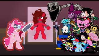 Fnf Cupcakesvs Pinkie Pie But Different Characters Sing Iteveryoneelements Of Insanity Demo