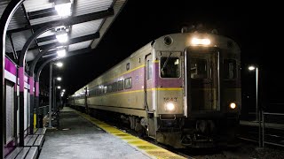 MBTA Fitchburg Line Commuter Rail action! 12/18/22