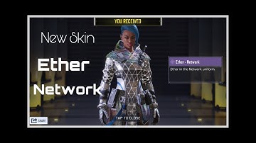 New Skin in CODM - Ether Network (Gameplay)
