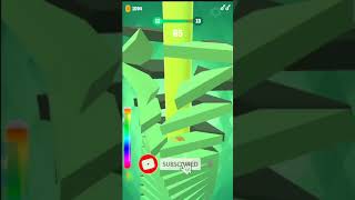 Drop Stack Ball - Fall Helix Blast Crash 3D- Walkthrough Gameplay Part 1 (ios&Android)#shorts screenshot 4