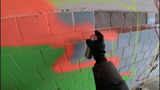 Graffiti review with Wekman Flame Blue Neon test