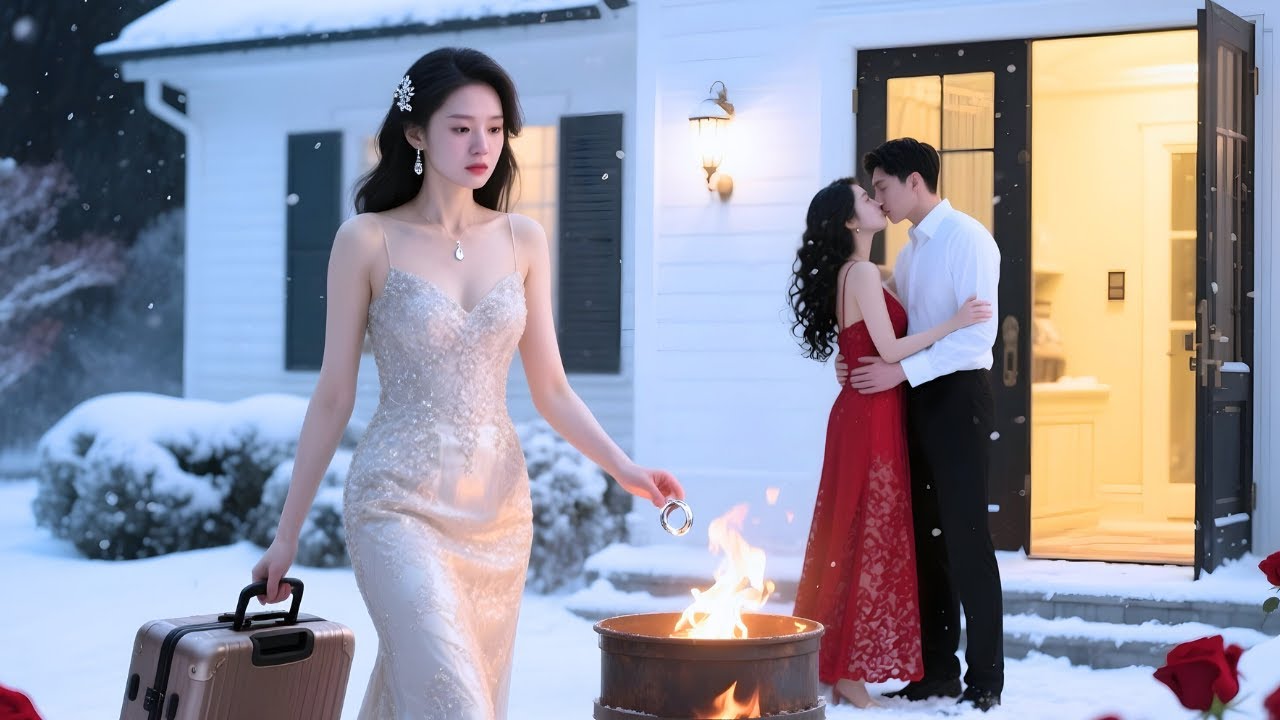 Él besaba a otra mujer con ternura; ella vio la traición, se fue riendo y jamás volvió atrás